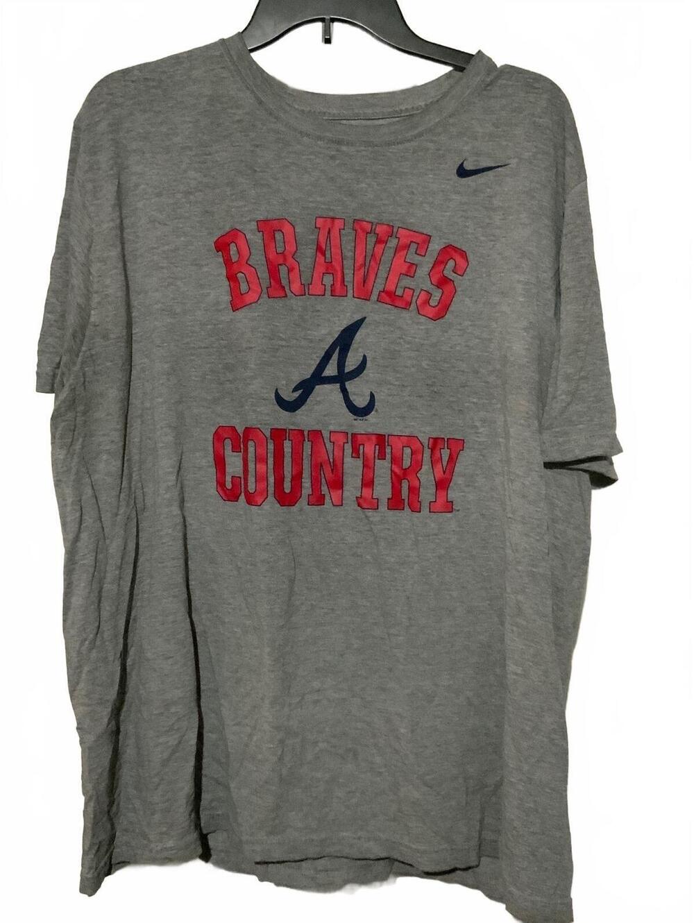 Nike Braves Country Gray T-Shirt